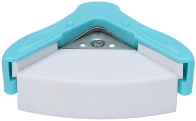 Hoekafronder Pons - Ronde Hoek Snijder - Ambachten Maken - Snijdt 4 Vel Papier - R5mm Radius - Wit