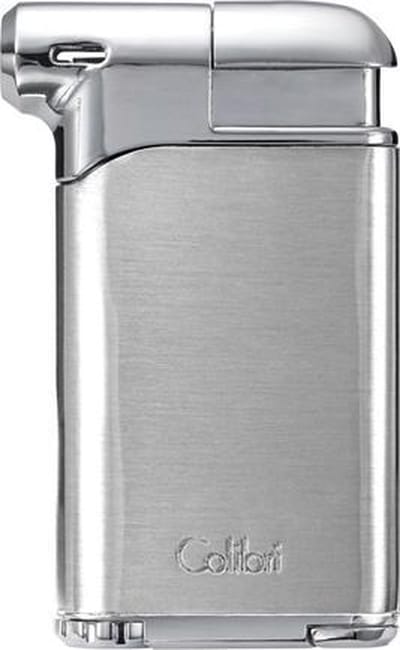 Pijpaansteker Colibri Pacific II chroom