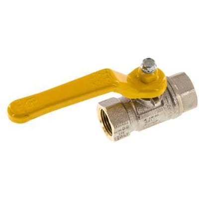 Rp 3/8 inch Gas 2-Weg Messing Kogelkraan - BL2BN-M-GA-038