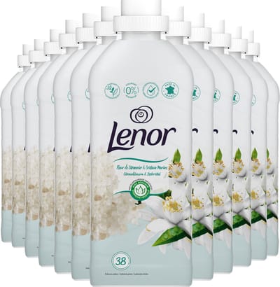 Lenor Limoenbloesem & Zeezout - Wasverzachter - 12 x 38 Wasbeurten Voordeelverpakking
