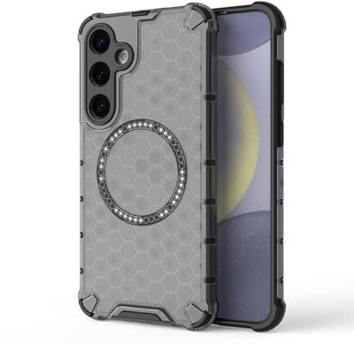 Solidenz HexArmor MagShield geschikt voor Samsung Galaxy S24 Plus hoesje - Geschikt voor MagSafe - Zwart