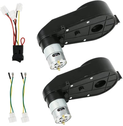 Krachtige 12V Elektromotor voor Kinderauto en Fiets - 40.000 TPM Set van 2