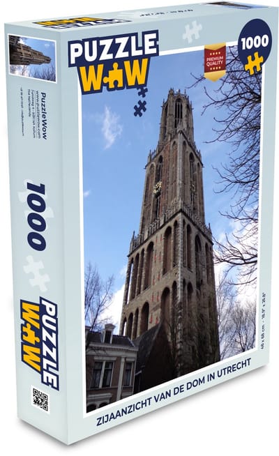 Puzzel Dom - Toren - Utrecht - Legpuzzel - Puzzel 1000 stukjes volwassenen