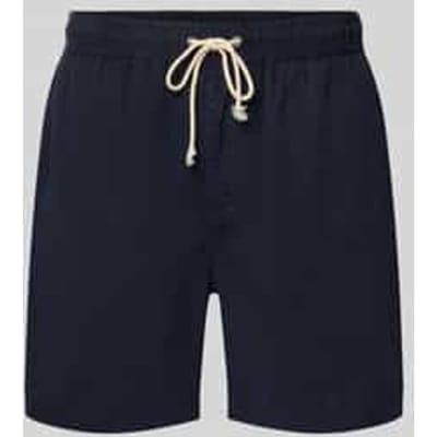 regular fit korte broek met elastische boord model 'SUNFADED'