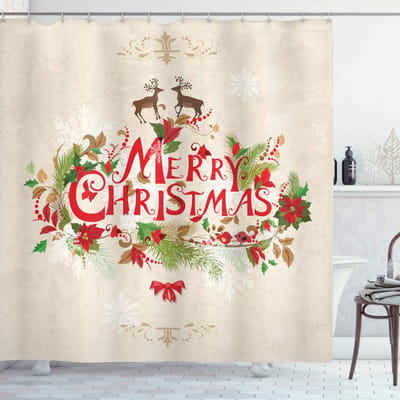 ABAKUHAUS douchegordijn – sc_5523_de – 175x200 cm – Waterafstotend
