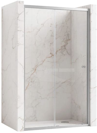 Rea Primo Slide 130 - Douchedeur - Chroom - 130X0,6X190Cm
