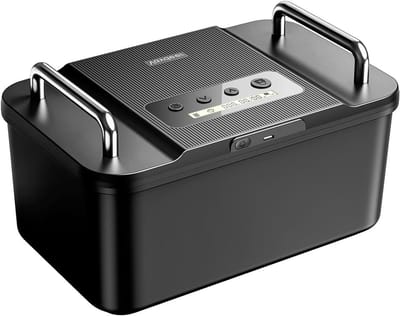 Veilige mobiele telefoonopslag met tijdslot, kindveilig en schokbestendig, lockbox voor geld en sleutels, niet-giftig en focus hulpmiddel