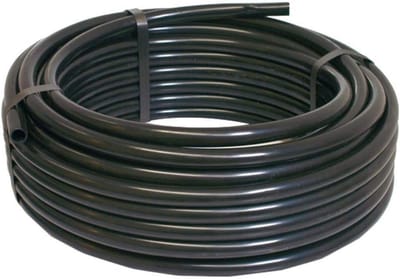 Irrigatieslang - Waterleidingslang - Tuin water geven - Hoge chemische weerstand - 100 meter - Zwart