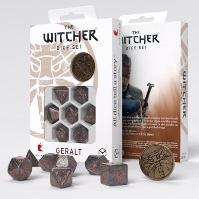 The Witcher: Geralt Price of Neutrality Dice Set