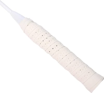 Hiden - Tennis Racket Grip Tape - Padel Racket - Padelracket - Padel grip - Squash racket - Squash grip - Badminton - Racket Tape - Sport accessoires - Wit