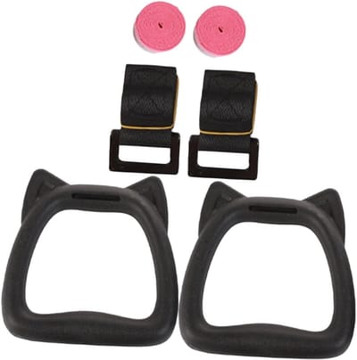 Gymnastiekringen - Fitnessringen Pull-up - Krachttraining Thuis - Verstelbare Banden - 200x12x2cm - Zoals Getoond