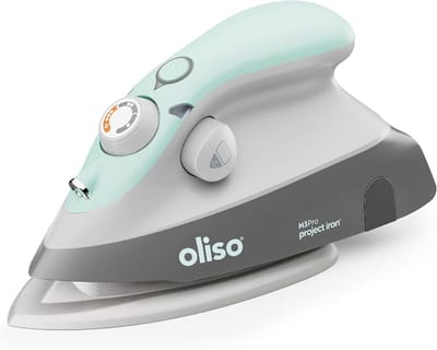 Compact Stoomstrijkijzer voor Textiel & Handwerk met Pro-Light en Hittebestendige Onderlegger