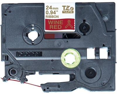 Laminated Tape for Labelling Machines Brother TZE-RW54 Red
