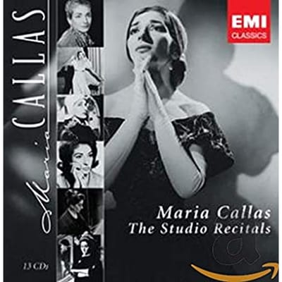 CD MARIA CALLAS - Studio Recitals (Kokkel) US Klassiek Gebruikt