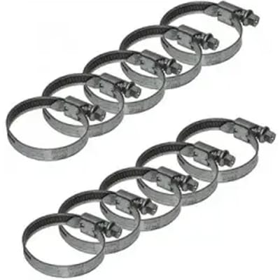Metalen klemmen voor motoren Brazoline Serflex 32 x 50 (x10)