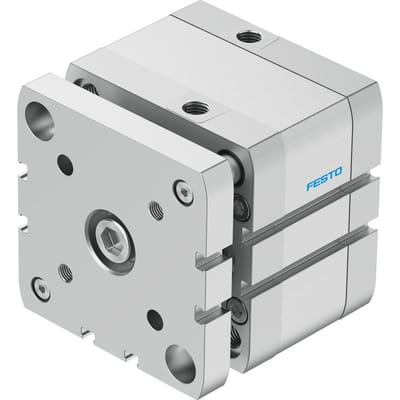 Festo Compacte Cilinder 80mm Boring 15mm Slag ISO 21287 Dubbelwerkend - 554278 - P2DQ5