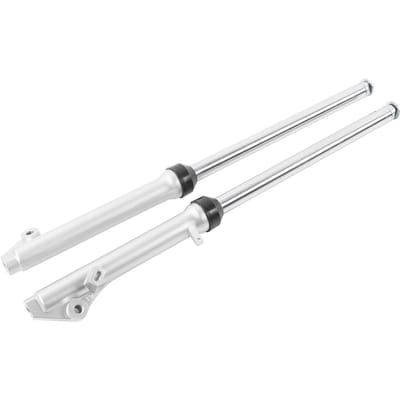 Paire d'Amortisseurs de Fourche Avant Ensemble de Suspension Remplacement Convient pour Yamaha PW80 PW 80 white