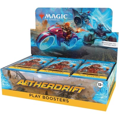 Magic: The Gathering Aetherdrift Play-boosterbox (30 pakjes + boxtopper van 2 kaarten)