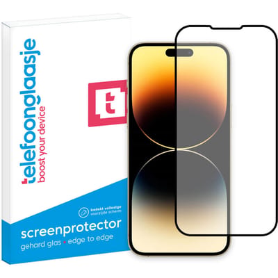 iPhone 15 Pro Max screenprotector gehard glas Edge to Edge