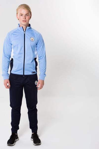 Manchester City trainingspak heren 22/23 - Trainingspak heren - maat L - Blauw