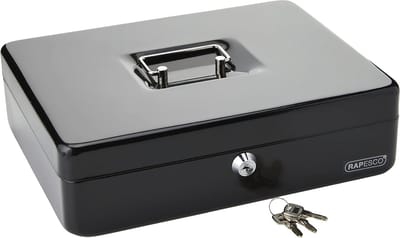Geldcassette 30 cm met Meervoudig Cilinderslot en Robust Ontwerp
