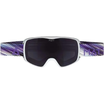 MATT skibril Ski Collectie Kompakt Mask Stripedot - Blauw met Zwart