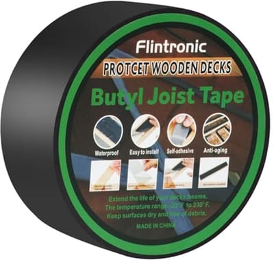Waterdichte Dakreparatietape - Zelfklevend Butyltape voor Dekafdichting, 5 cm x 5 m