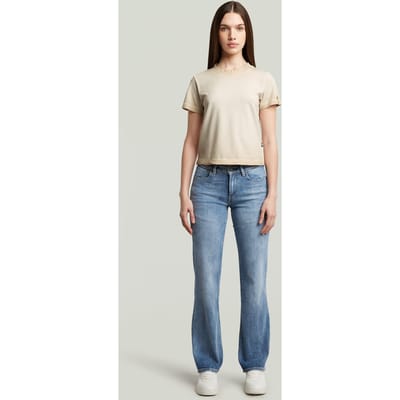 G-Star Overdyed Micro Boxy R T Dk Brick Gd Taglia: S | Maglie Sportivi Outlet | Donna