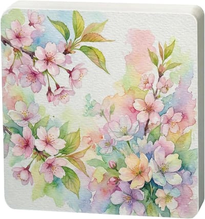 SnelShoppen - 50 vellen vierkant aquarelpapier 10 x 10 cm, 300 g handpapier, scheurvast, blanco voor aquarel, acryl, schetsen, kunstenaars