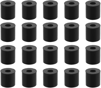 Rubberen Dempingsringen - Isolatiewashers - Machine Stabilisatie - Effectieve Geluidsreductie - 20 Stuks - Zwart