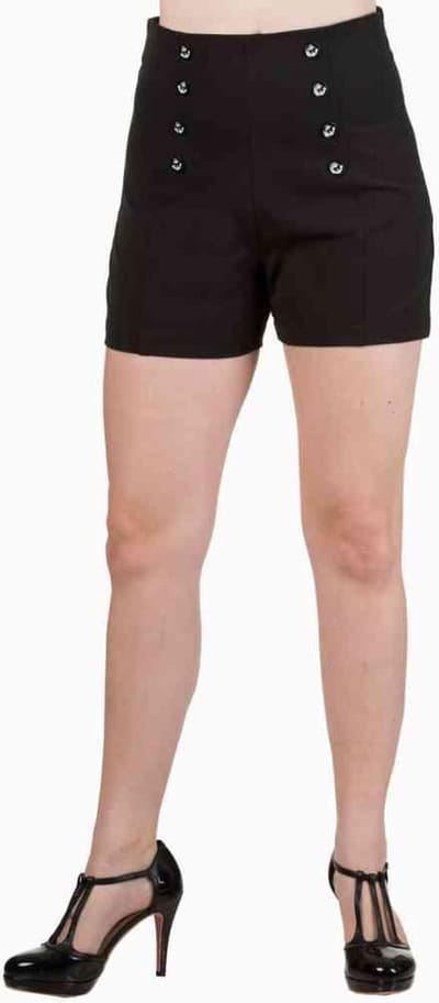 Dancing Days - STAY AWHILE Korte broek - XS - Zwart
