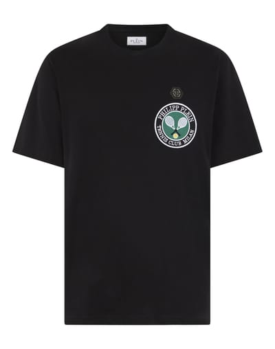 Round Neck T-Shirt Patch Tennis