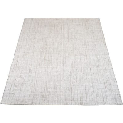 Vloerkleed Cross Light Beige - 160 x 230 cm - Wolmix Design Vloerkleed in Scandinavische / Japandi Stijl