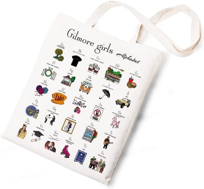 Grappige Canvas Tote Bag met Woorden - Herbruikbare Katoenen Schoudertas voor Dames en Heren