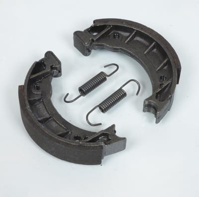 Paire de mâchoire de frein 105x20mm pour scooter Piaggio 50 ZIP 1992-1993 BA196 neuf