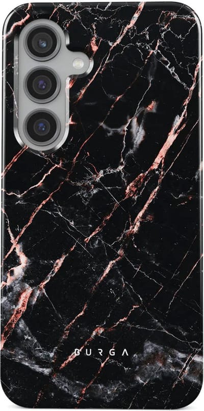 Burga Tough Case Samsung Galaxy S24 - Rose - Goud Marble