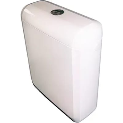 Aquavive Wc Stortbak Lambro - Kunststof - 3/6l Tweeknops - 34x41,5x13,7cm