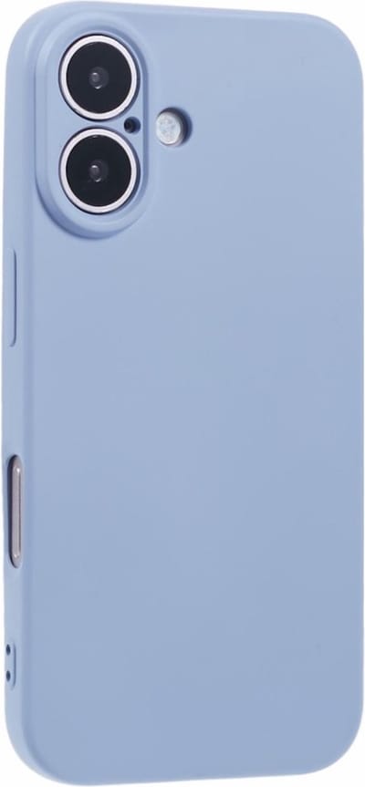 Coverup Hoesje - Geschikt voor iPhone 16 Hoesje - Coverup Colour TPU Back Cover - Lavendel Grijs