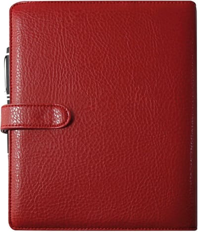 Agenda Organizer - Planning Tool - Week Planning - 1 Week 2 Paginas - 19 x 23 cm - Rood