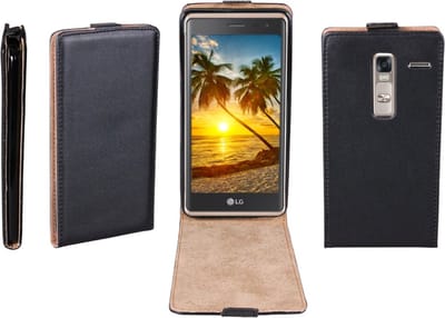 Patona Flip case voor LG Zero / Class (LG H650 / H740) zwart ultra slank
