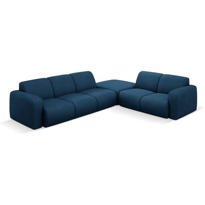 Hoekbank Lola rechts met hocker | Windsor & Co