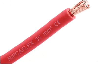 Ripca Accukabel - 10mm2 - 2 meter -  Ripcaflex