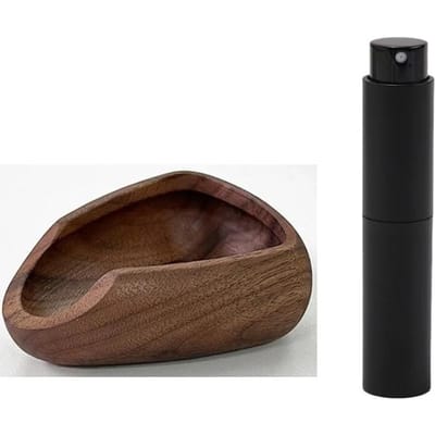 Houten Doseerbeker voor Koffiebonen met Spuitfles Set Massief Houten Bonen Meetbakje Draagbare Doseerfles Koffieliefhebber Cadeau