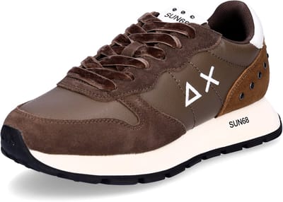 Sun68 dames sneaker Ally Studs bruin