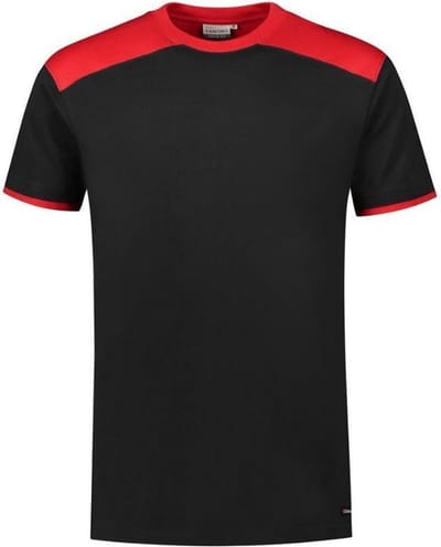 Santino t-shirt Tiësto - 200153 - zwart/rood - maat M