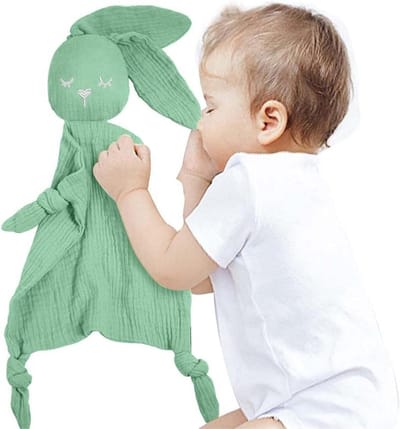 Knuffeldoek Konijn voor Baby's - Slaaphulp en Veiligheidsdekentje voor Pasgeborenen