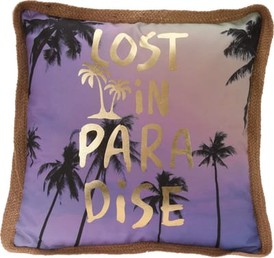 Sierkussen - Palmboom Lost. - 45 Cm X 45 Cm
