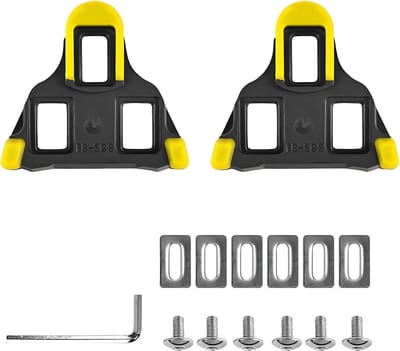 Fietschoenen set met pedalen en antislip ontwerp, ideaal voor racefietsen en mountainbikes, geschikt voor binnen en buiten gebruik