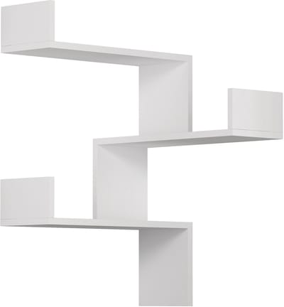 Hocus Picus Zwevende Wandplank 3 Planken - Wit - 60 cm