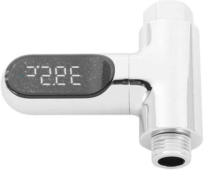 Display een LED Home Water Shower Thermometer Debiet Zelfgenerator Elektrometer Temperatuurmonitor ' voor de baby